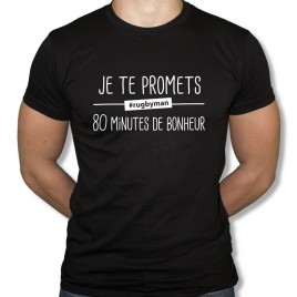 Tshirt Rugby 80 MINUTES homme