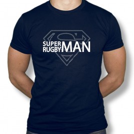 Tshirt Rugby Superman