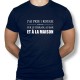 Tshirt Rugby Carton rouge