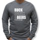 Sweat Rugby RUCK SCRUM AND BEERS homme