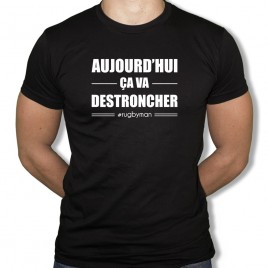 Tshirt Rugby CA VA DESTRONCHER homme
