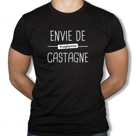 Tshirt Rugby ENVIE DE CASTAGNE homme