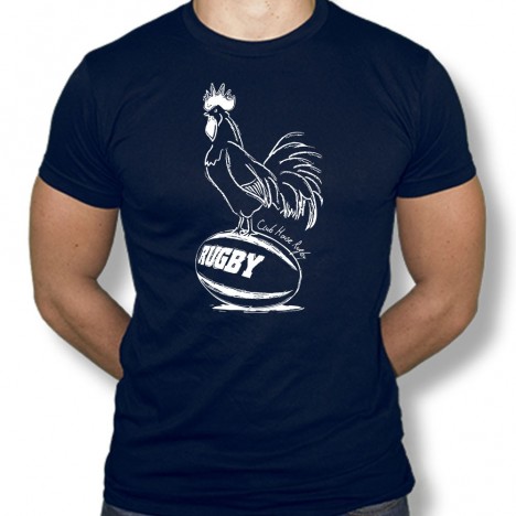Tshirt Rugby coq francais