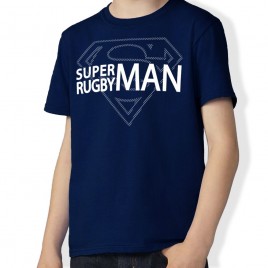 Tshirt Rugby SUPER RUGBYMAN enfant
