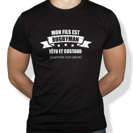Tshirt Rugby PÈRE DE RUGBYMAN homme