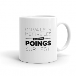 Mug Rugby LES POINGS