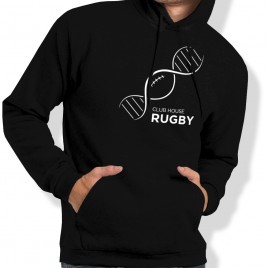 Sweat Capuche Rugby ADN homme