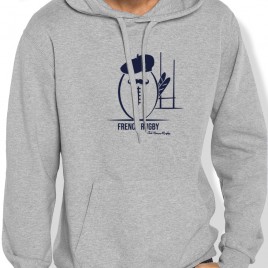 Sweat Capuche Rugby FRENCH RUGBY homme