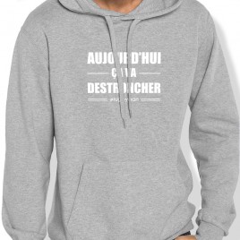 Sweat Capuche Rugby CA VA DESTRONCHER homme