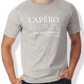 Tshirt Rugby L'APERO homme