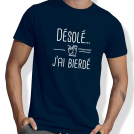Tshirt Rugby J'AI BIERDÉ homme